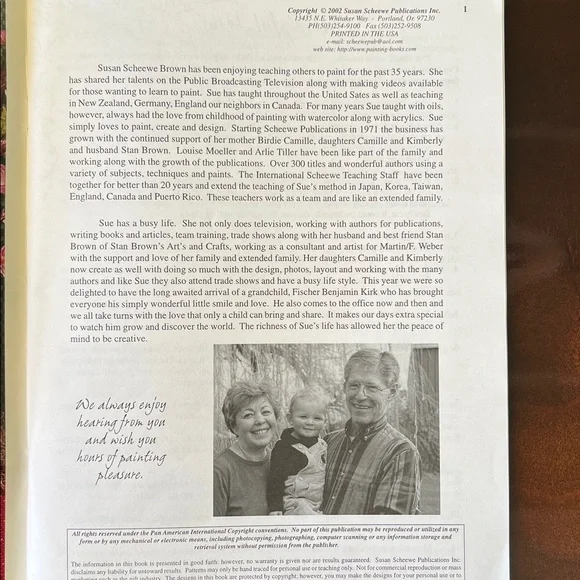 Watercolor Instruction Books Set of 4 Susan Scheewe Production - Picture 3 of 10